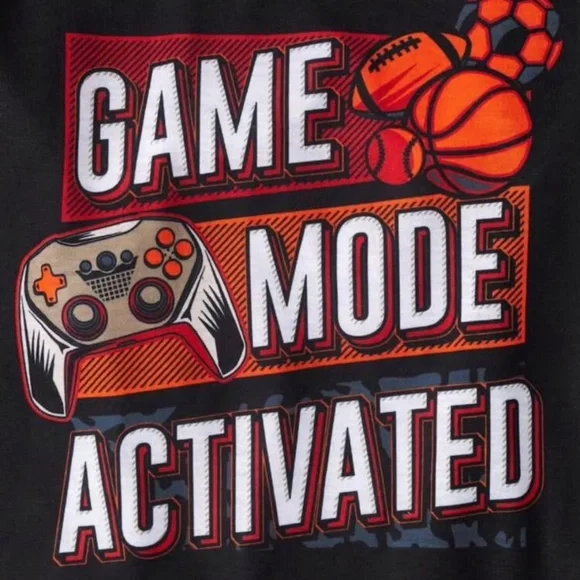 Boys Gaming PJ set - Picture 2 of 3